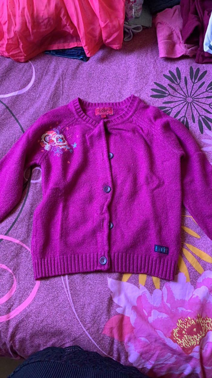 Gilet violet - photo numéro 3