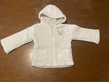 Veste polaire à capuche lapin