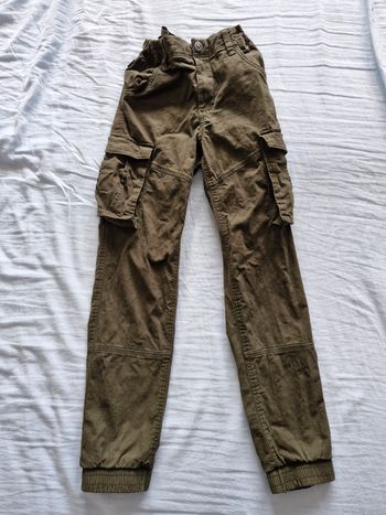 Pantalon cargo kaki