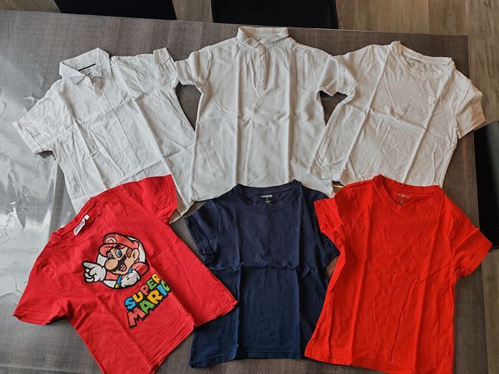 Lot de 6 hauts garçon