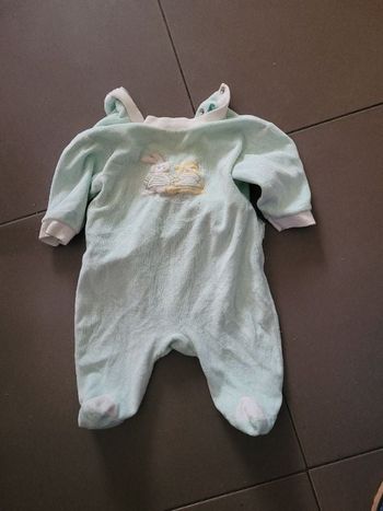 Pyjama velours 62 cm