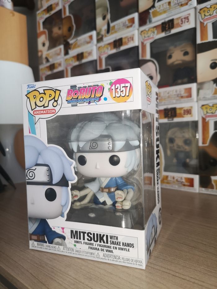 Funko pop Animation Boruto 1357 Mitsuki With Snake Hands neuve
