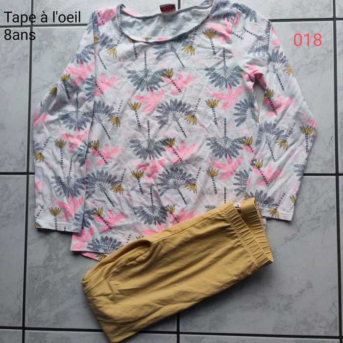 Pyjama 2 pièces 8 ans