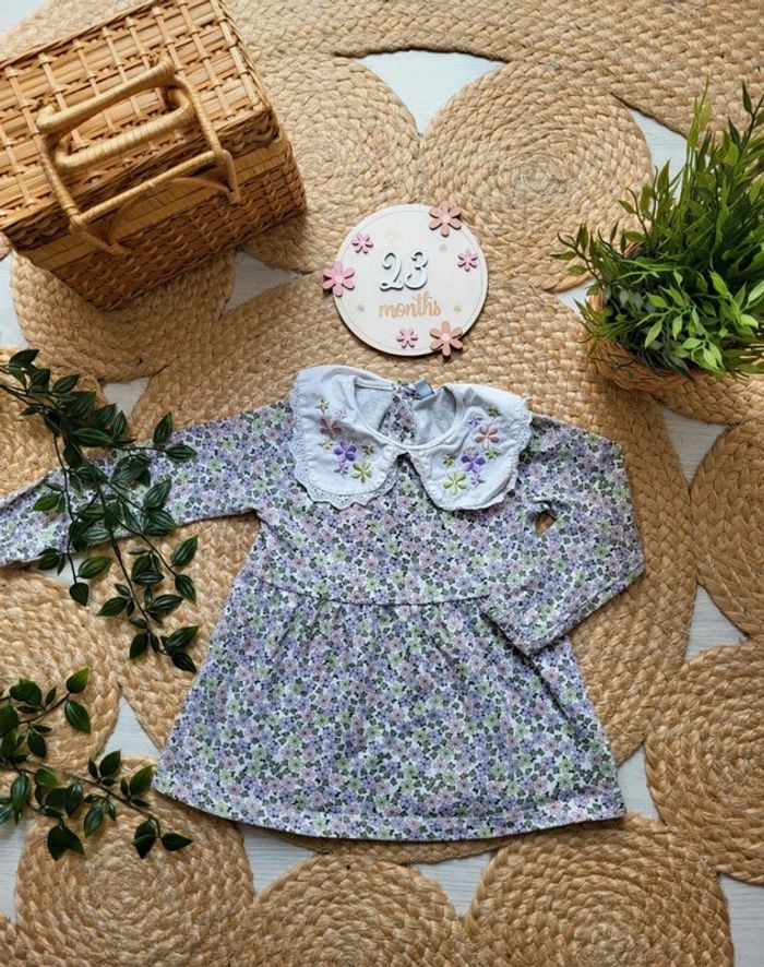 🌼 Robe a fleurs 23mois fille 🌼 - photo numéro 2