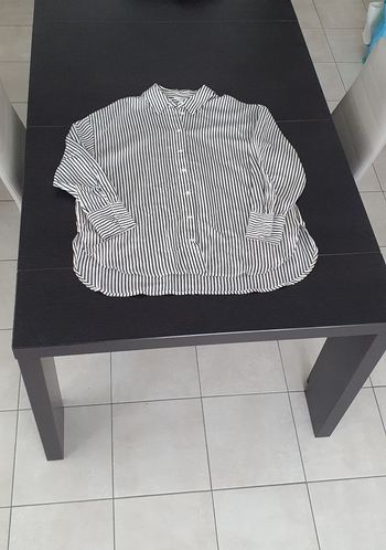 Chemise neuve rayée en M
