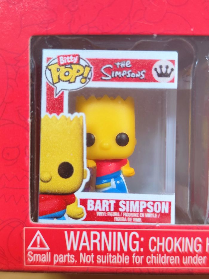 Lot 2 Boîtes Bitty Pop! The Simpsons - 8 Figurines dont 2 CHASE - photo numéro 3