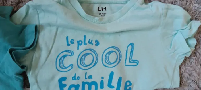 Lot 5 t-shirts MC 24 mois (+2 offerts 🎁) - photo numéro 9