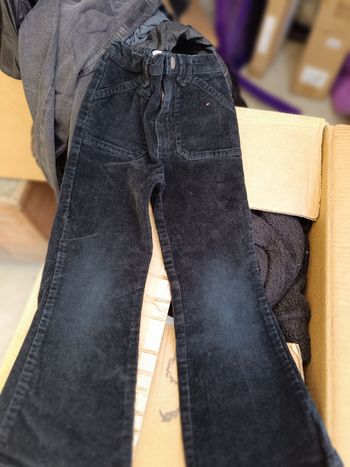 Pantalon velours noir 5 ans