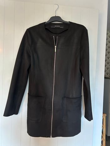 Manteau léger en suédine Zara T M