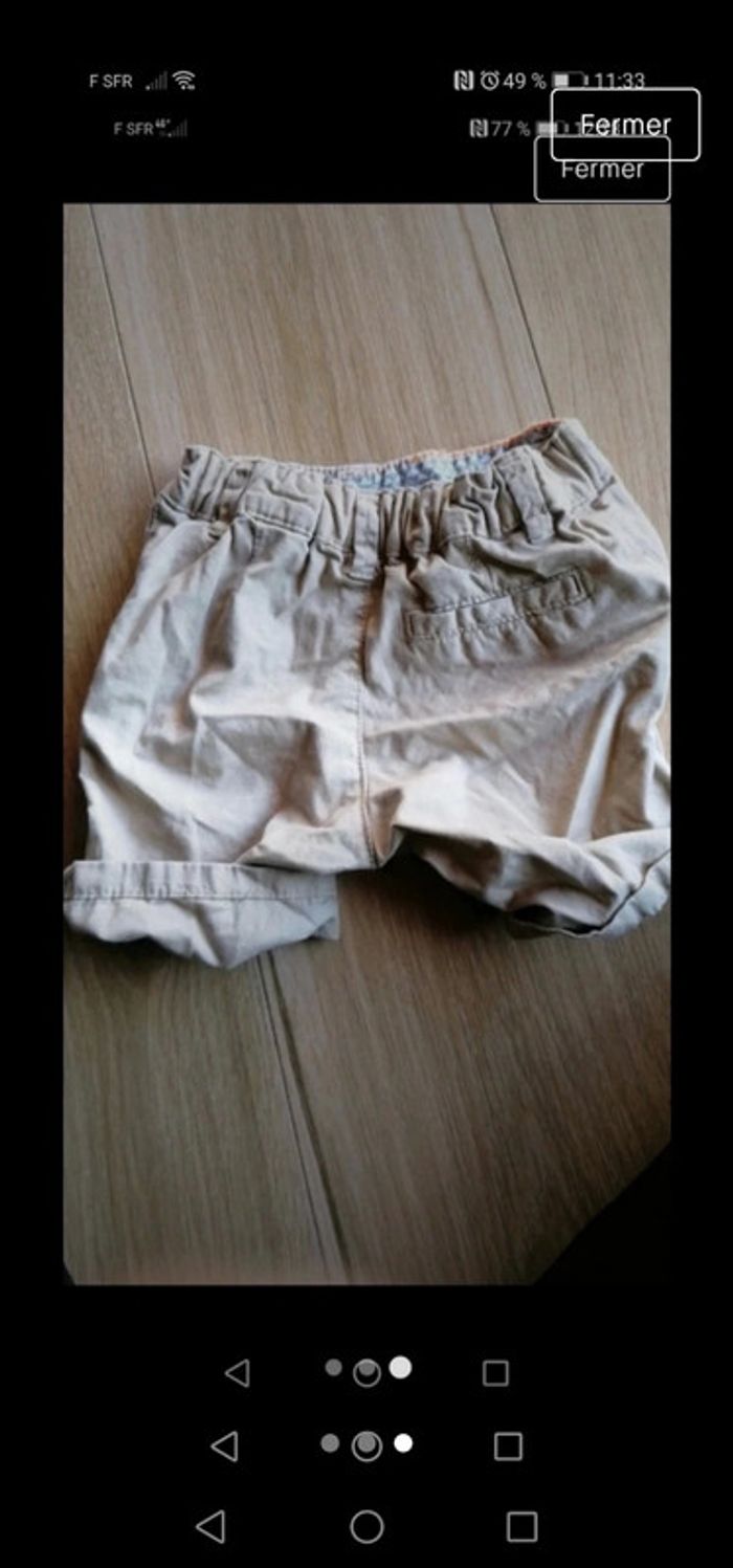 Short 6-9 mois - photo numéro 3