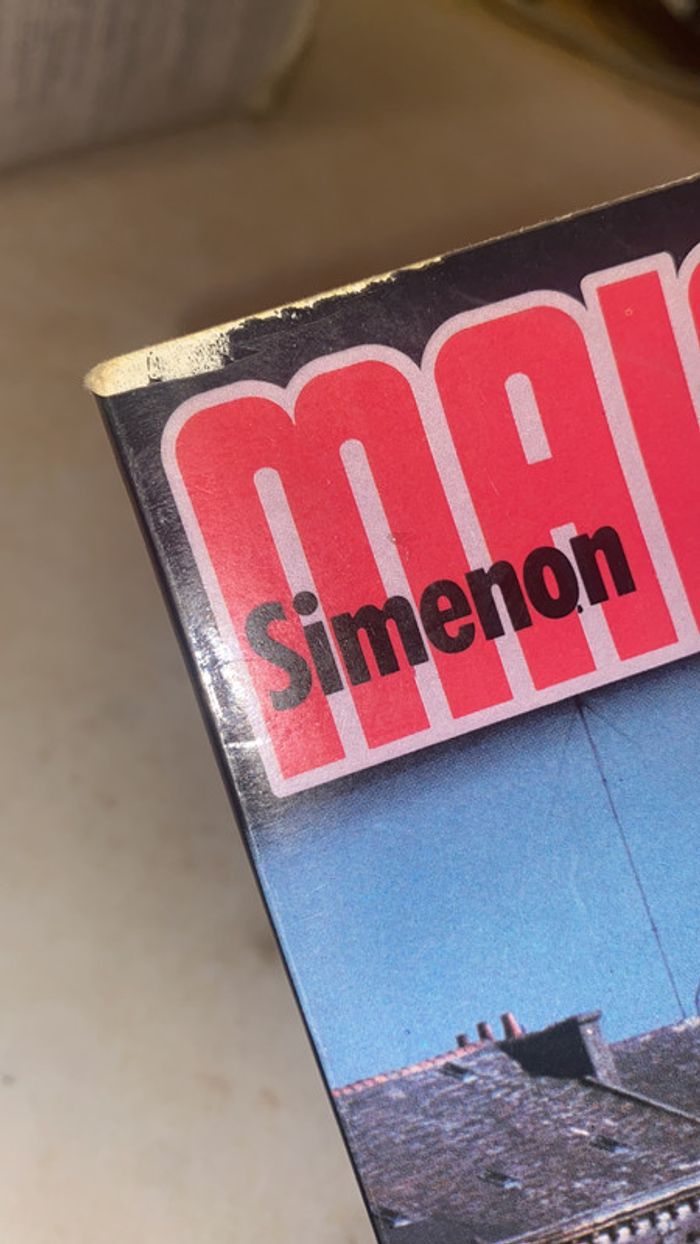 Livre maigret le chien jaune - photo numéro 3