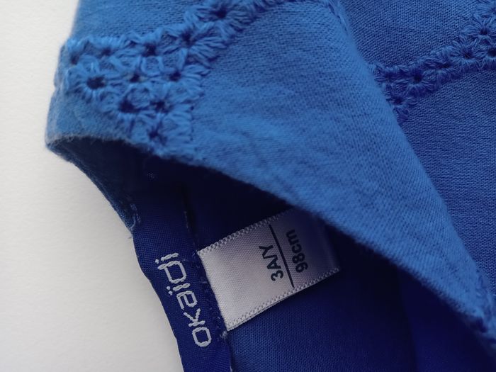 Robe bleu 3 ans neuve - photo numéro 3