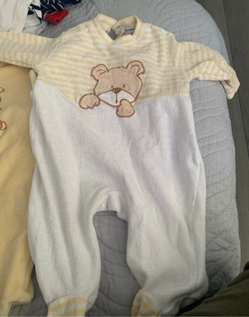 Lot de 2 pyjamas ours 3-6 Mois