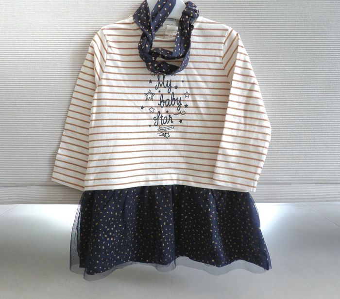 Robe fille 23 mois Terre de Marins