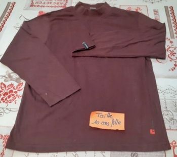 Pull fin fille 10 ans