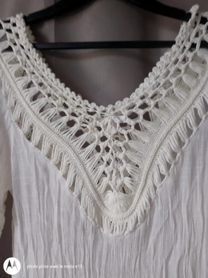 Robe de plage macramé - photo numéro 2