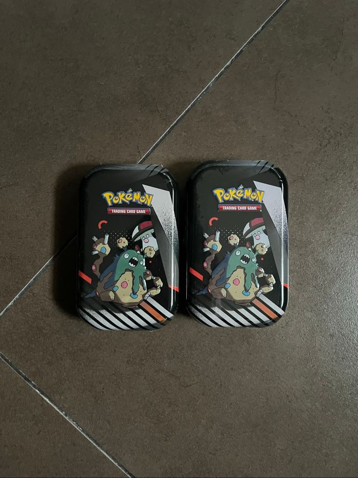9 Mini tins Foudre Noire & Flamme ... Blanche - Pokémon EV10.5 - photo numéro 3