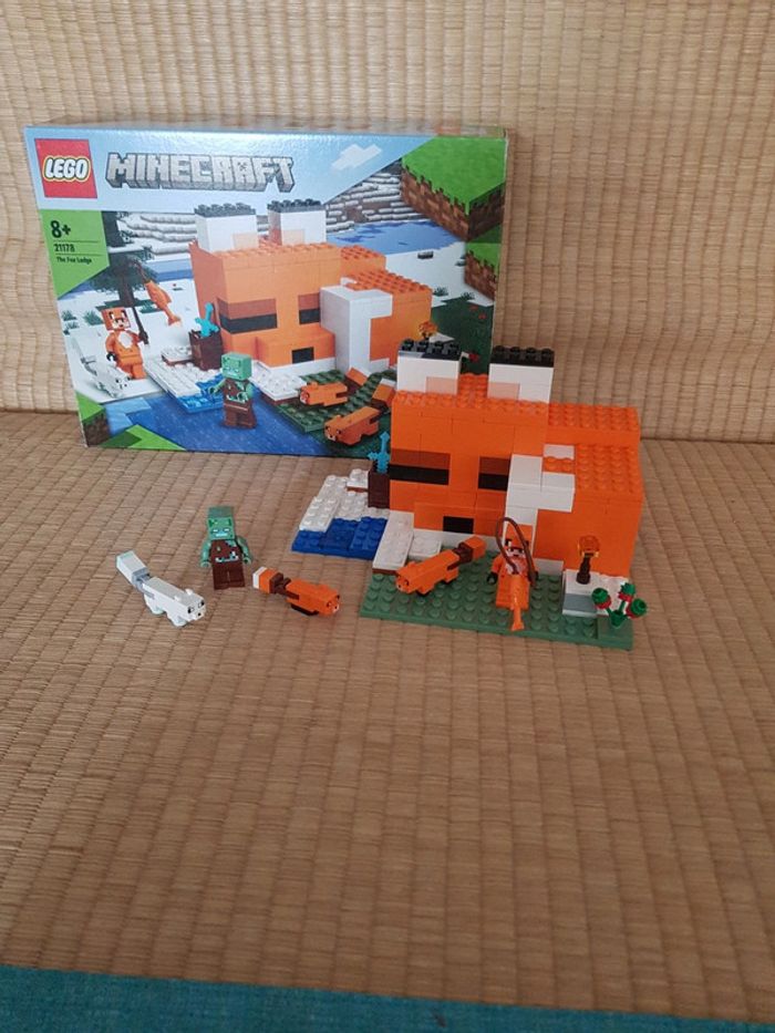 Le refuge renard 21178 lego Minecraft - photo numéro 3