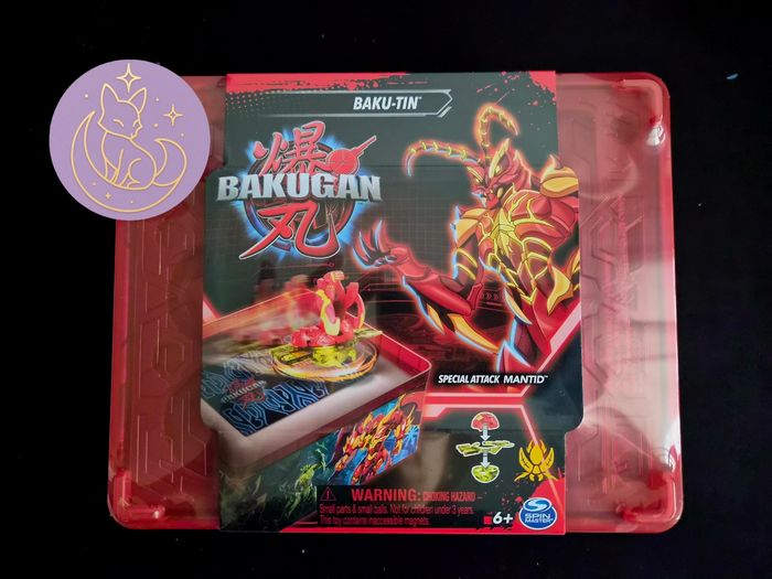 Bakugan baku Tin 3.0 Special Attack Mantid Neuf sous blister - photo numéro 5
