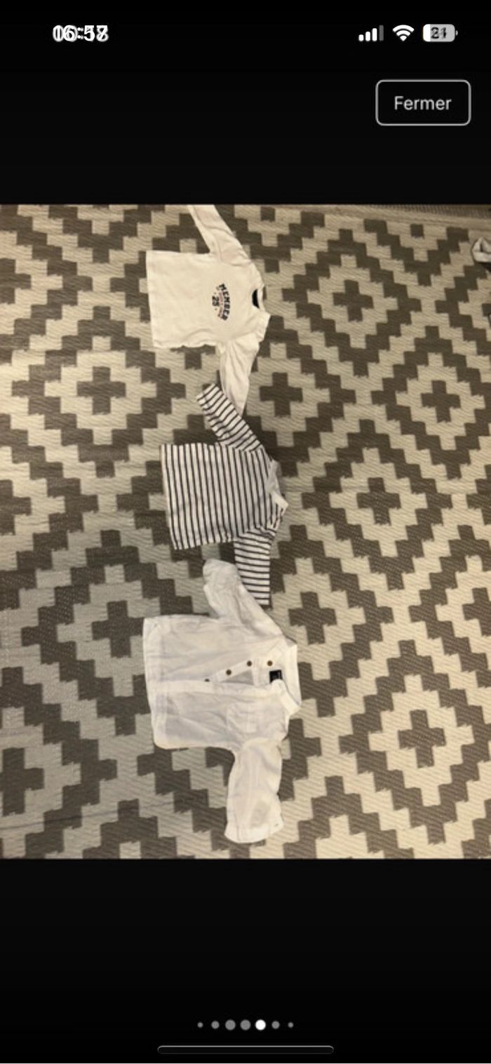 Lot vêtements bébé 1 mois 42 pièce - photo numéro 8