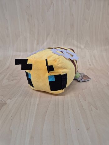 Petite peluche abeille Minecraft