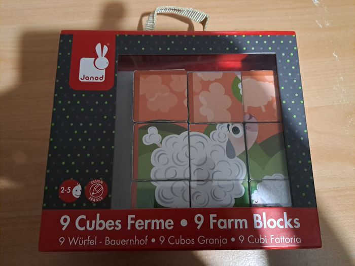 Puzzle cubes Janod