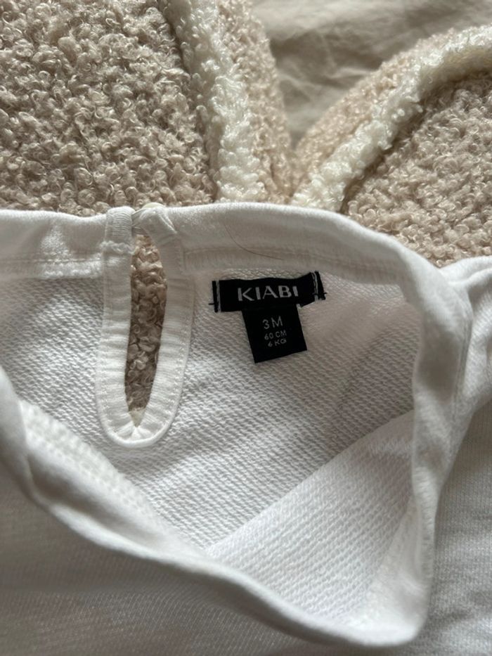 Sweat blanc My Little heart - photo numéro 3
