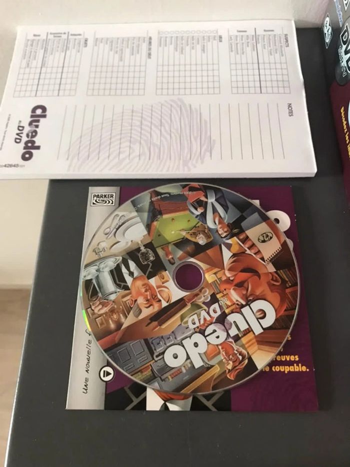 Jeu de société cluedo dvd complet Parker - photo numéro 3