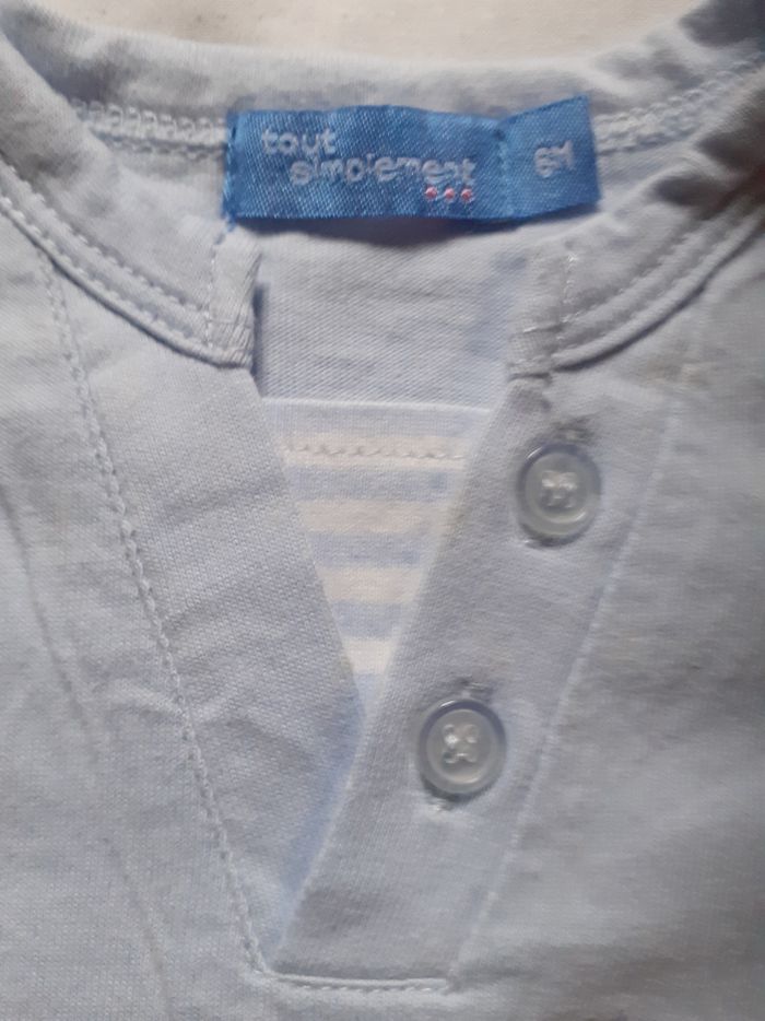 Sweet bleu clair motif animaux - photo numéro 3