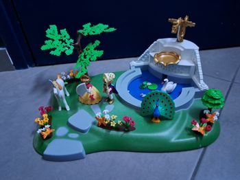 Playmobil fontaine royal