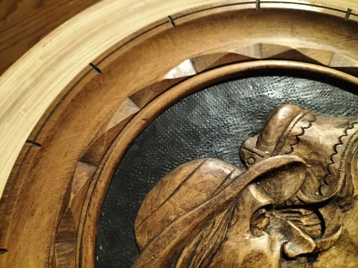 Assiettes murale bois sculpté - photo numéro 8