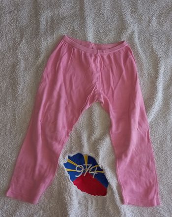 Legging rose clair, 6 ans