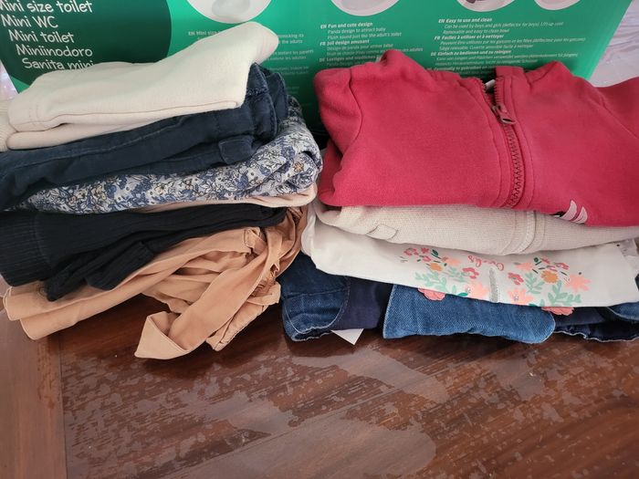 Lot vêtements fille 9-12 mois complet - photo numéro 5