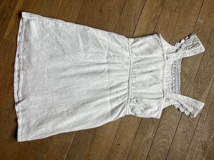 Robe blanche La Halle 10 ans - photo numéro 2