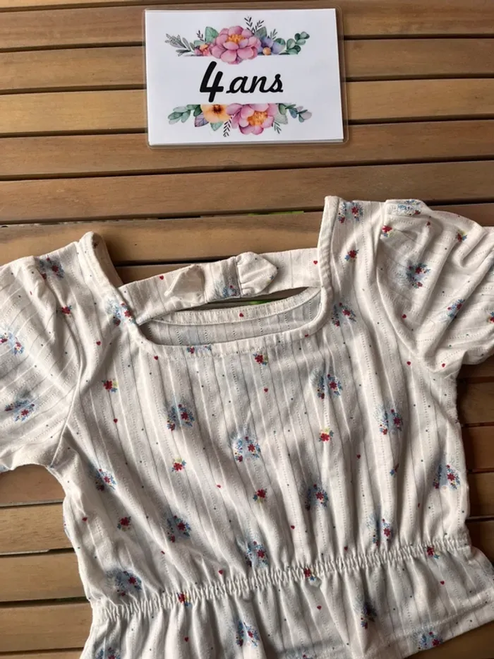 Top détail pointelle sergent major 4 ans - photo numéro 2