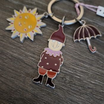 House of Friends- Porte clés lutin métal