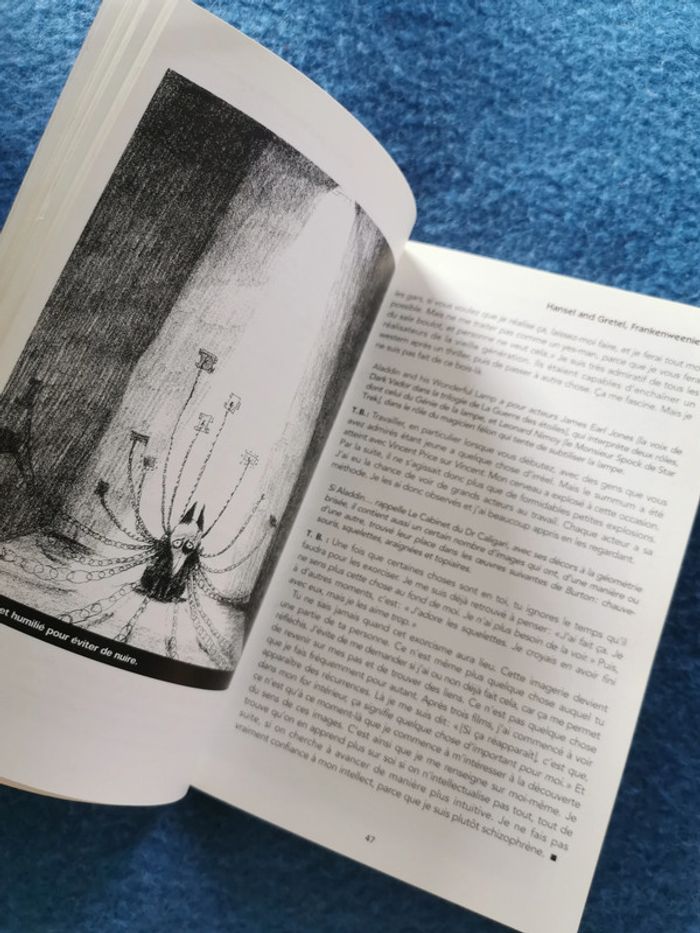 Tim Burton livre par Tim Burton, préface Johnny Depp - photo numéro 3