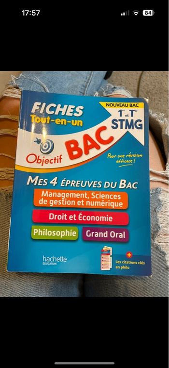 Livre bac STMG