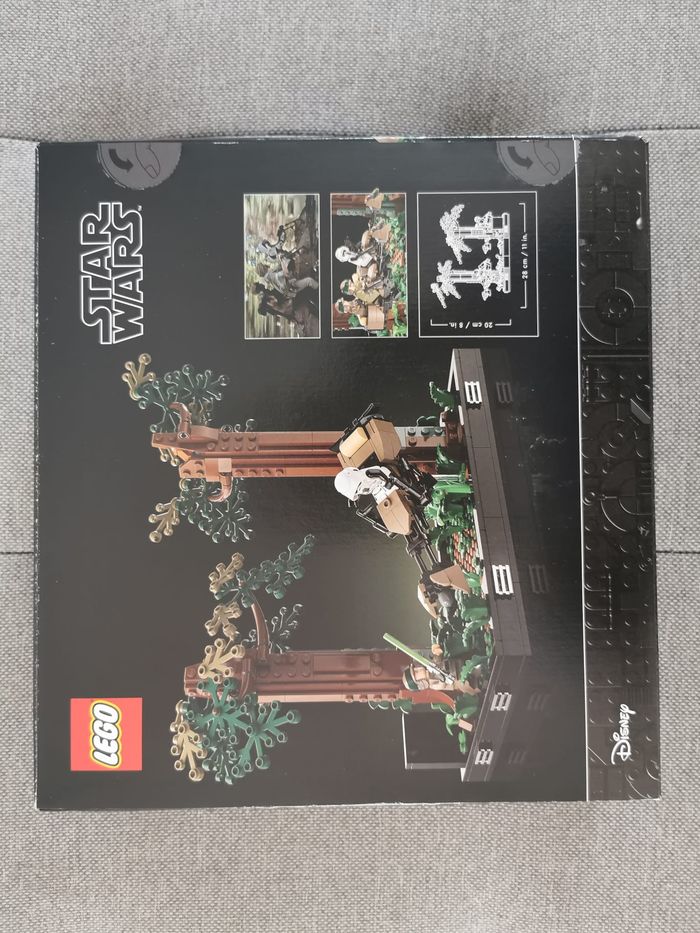 LEGO 75353 Diorama de la course-poursuite en speeder sur Endor – Neuf, Scellé - photo numéro 2