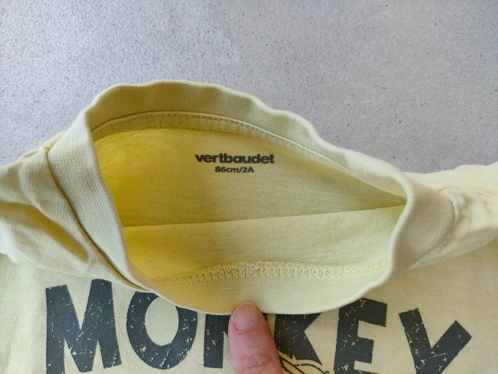 Tee-shirt singe - Taille 2 ans - photo numéro 3