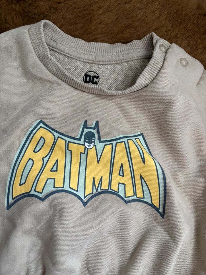 Ensemble jogging beige BATMAN t.6m - photo numéro 3