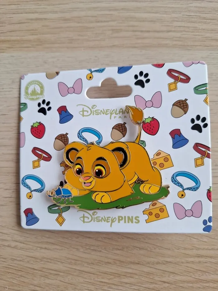 Pin's Disney Simba Le Roi Lion - Neuf