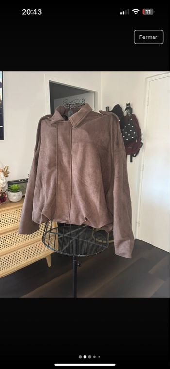 Veste marron (dupe Zara)