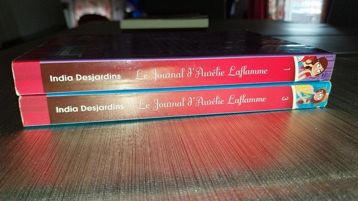 Lot de 2 livres 📚 Le journal dAurelie Laflamme très bon etat - photo numéro 8