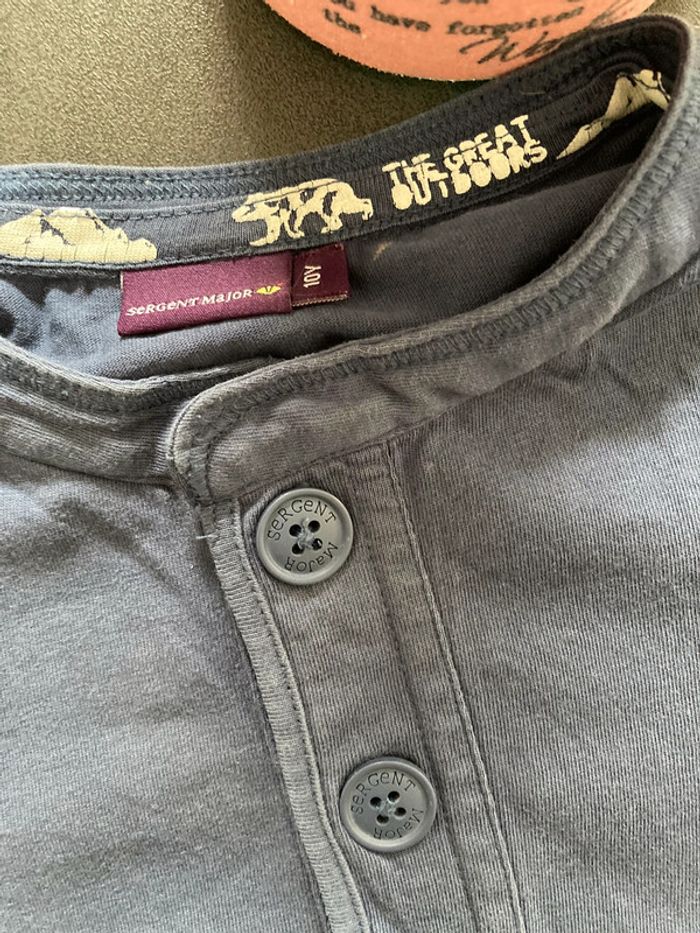 Sergent major lot polo haut sweat enfant garçon taille 10 ans - photo numéro 9