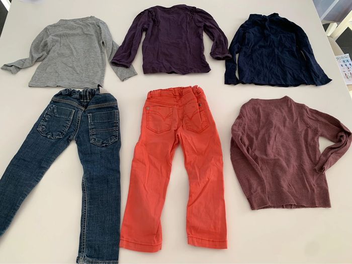 Lot 5 pièces avc pantalons 36 mois - photo numéro 2