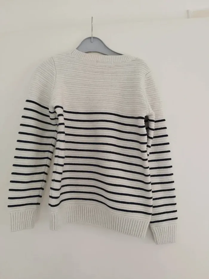 Pull marinière de grossesse - photo numéro 2