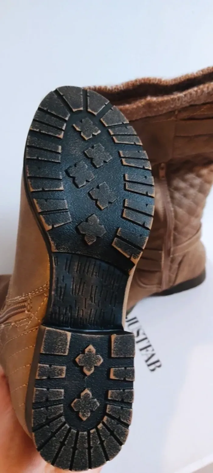 JustFab Bottes hautes Mahira taille 36 - photo numéro 12