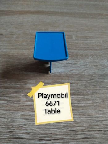 Playmobil 6671 table