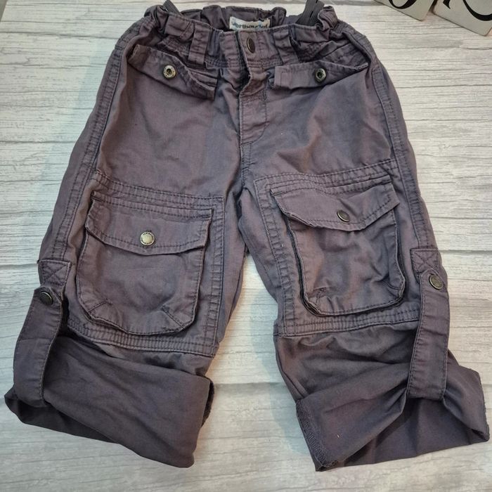 Pantalon 2 en 1 couleur violet parme Taille 36mois Verbaudet - photo numéro 4